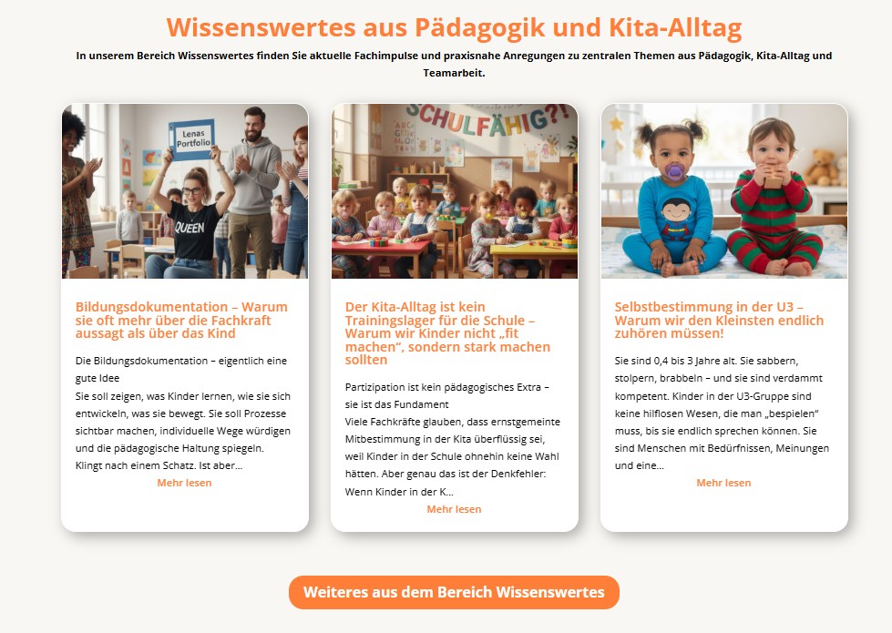 Referenzprojekt Kita Hoffnungsträger Blog